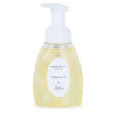 Facial cleanser bottle with white pump, clear liquid, and white label with "From Molly With Love" text