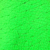 Eye shadow pigment, neon green, textured surface, cracked pattern