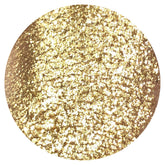 Eye shadow gold pigment with textured surface, Tala brand