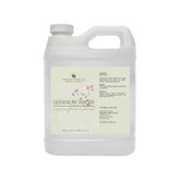 Geranium Water Hydrosol in white plastic bottle with handle, Organic Pure Oil label visible