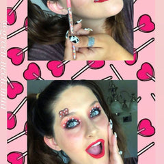 Detailed close-up of Sprinkle Eyeshadow Brush Collection