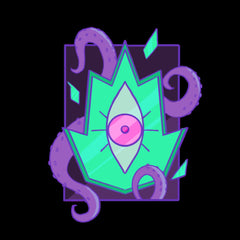 Close-up of artist applying deep purple shimmer eyeshadow from palette with angled brush