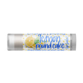 Lip balm tube with white, yellow polka dot pattern, and Delight Naturals text