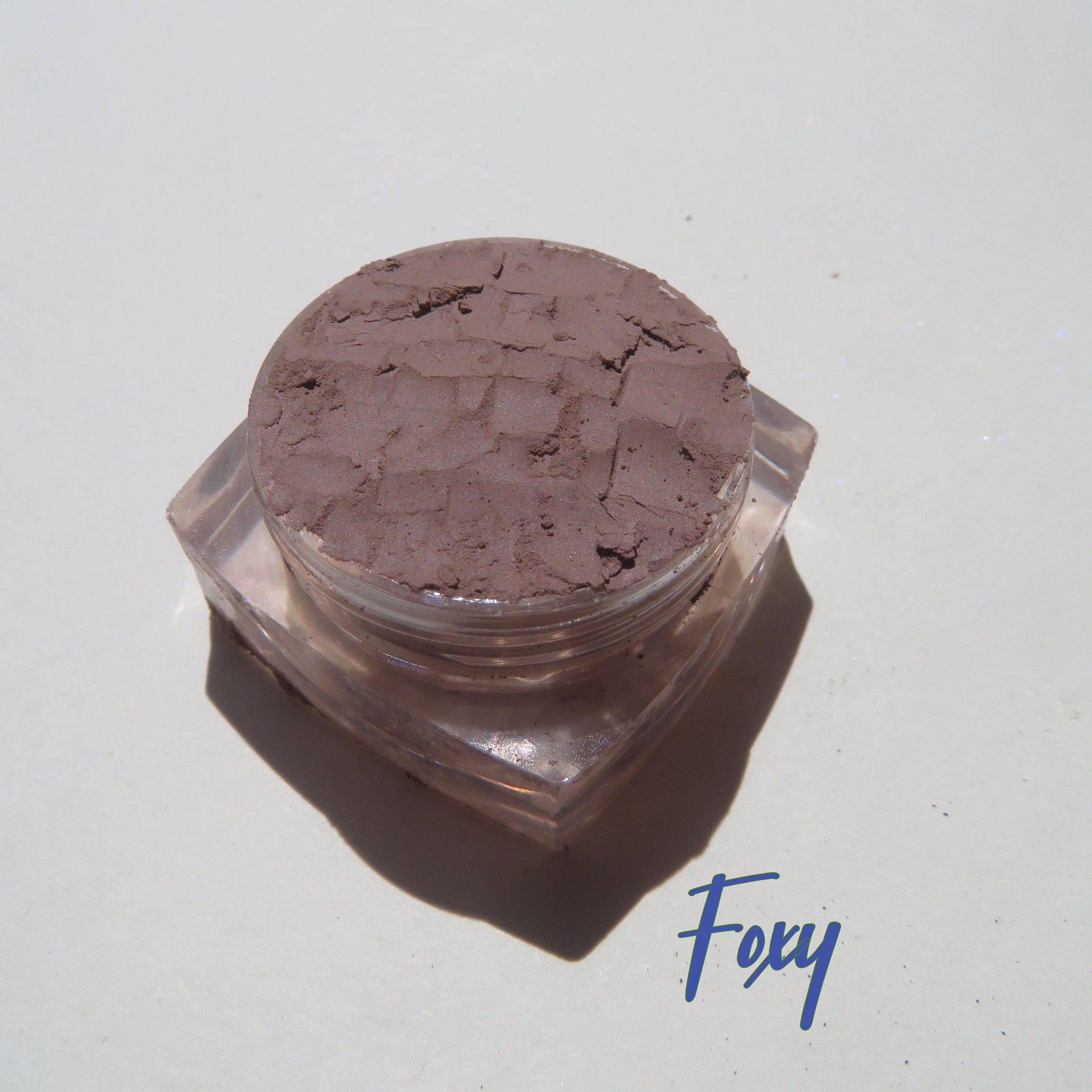 Main product view of Matte Taupe Brown Mineral Eye Shadow - Vegan Eco-Friendly Loose Pigment