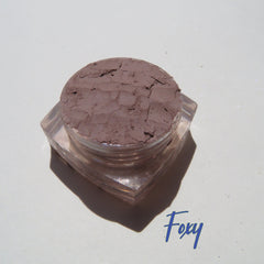 Main product view of Matte Taupe Brown Mineral Eye Shadow - Vegan Eco-Friendly Loose Pigment