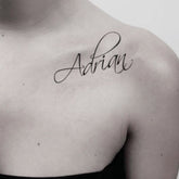 Two hypoallergenic temporary tattoo stickers in floral designs on clear backing, skin-safe adhesive