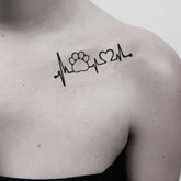 Elegant sheet of skin-safe tattoo stickers with intricate floral designs in sleek black packaging