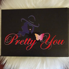 Side view of 35-color eyeshadow palette showing rectangular pans with matte and shimmer finishes in warm tones