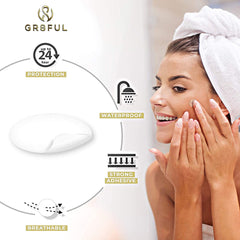 Detailed close-up of Acne Healing Hydrocolloid Pimple Patches - 72 Blemish Absorbing Dots for Face S