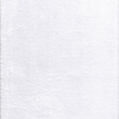 White textured fabric with a soft, plush appearance