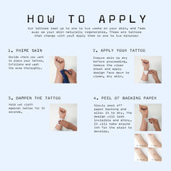 Close-up of Aegishjalmur semi-permanent tattoo set showing intricate Norse symbol details on skin