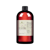 Toner bottle with red liquid, black cap, and white label showing OPO brand name