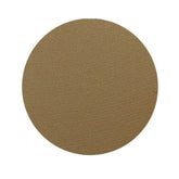 Eyeshadow pan, matte brown, circular shape, textured surface