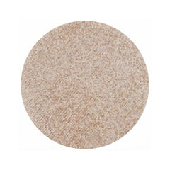 Cream eyeshadow pressed pigment in light beige with shimmer finish and circular shape