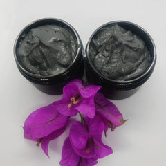 Alternative angle of Activated Charcoal Turmeric Face Mask - All Skin Types