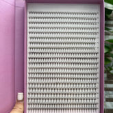 Promade lash trays, black synthetic lashes, arranged in rows, with length indicators