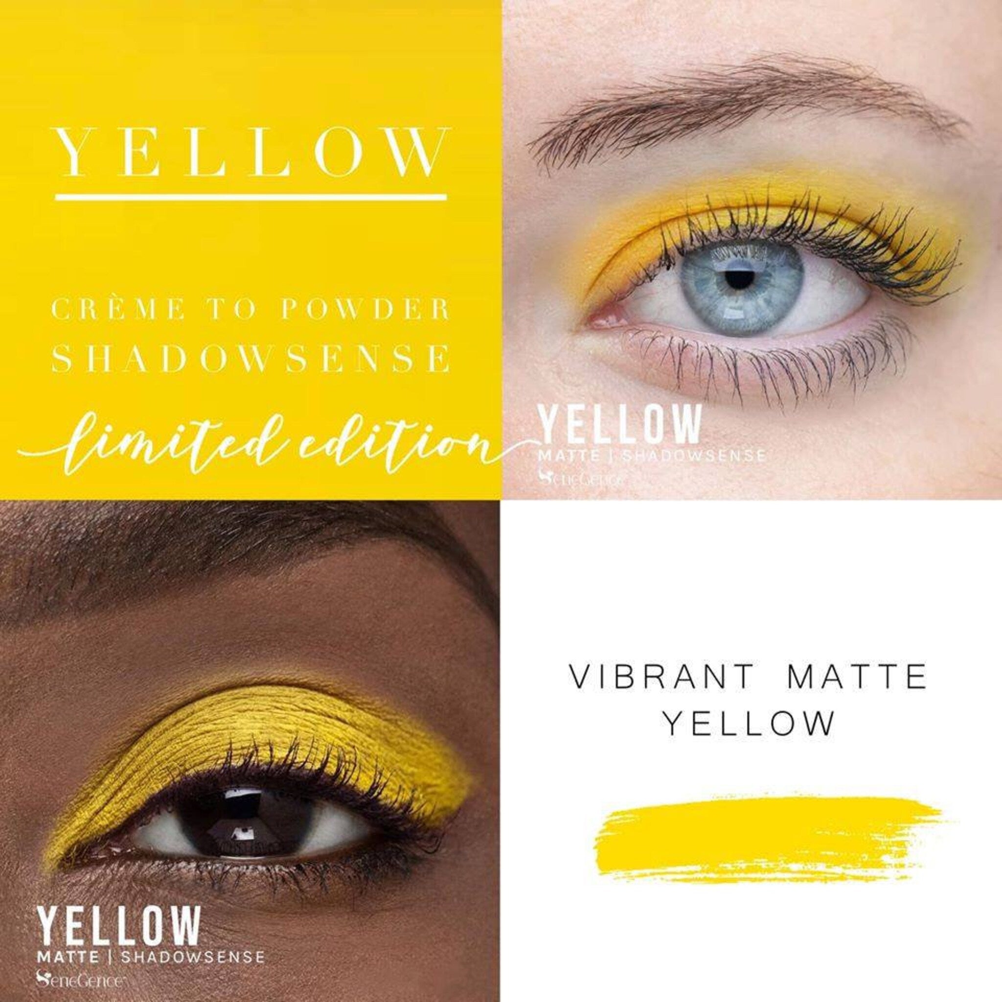 Main product view of Long-Lasting Yellow Cream to Powder Anti-Aging Eyeshadow