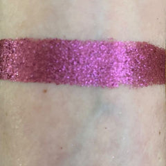 Close-up of Luv Ya Eye Shadow Palette showing six vibrant matte and shimmer shades in a sleek black compact