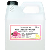 Toner bottle with black cap, white plastic, and pink label with Dr Adorable text