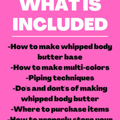 Close-up of whipped body butter in a glass jar with soft peaks, showcasing its airy texture and creamy white hue