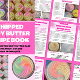 Main product view of Whipped Body Butter Recipe Book How to Make Pipe Store with Fragrance Oil Tips