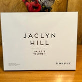 Eyeshadow palette box with white background, black text, and Morphe brand name