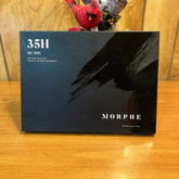 Eyeshadow palette with black background, white text, and Morphe brand name visible