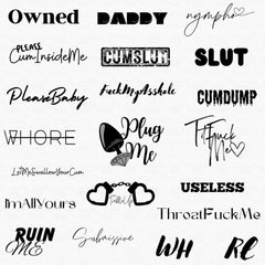 Main product view of 20 Skin-Friendly Temporary Tattoos for Her Him