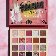 Detailed close-up of Roaring 20s Excessive Eyeshadow Palette