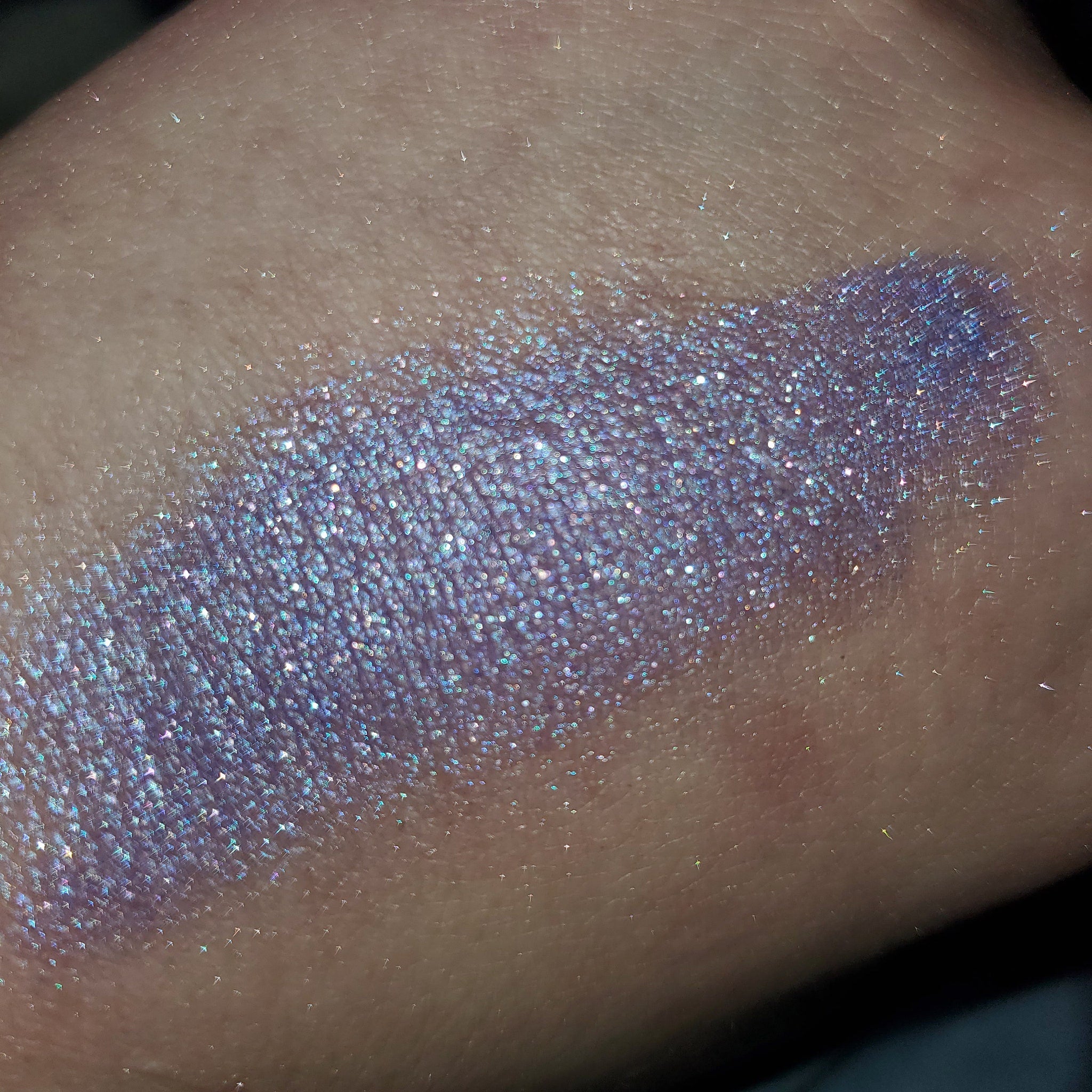 Vibrant cereal-inspired eye shadow palette with colorful matte and shimmer shades in sleek rectangular packaging