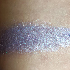 Close-up of vibrant cereal-inspired eye shadow palette with multicolored matte and shimmer shades in circular pans