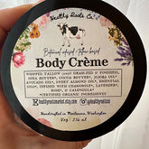 Main product view of Organic Whipped Tallow Body Cream with Botanicals - Natural Skin Care Gift