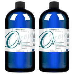 Close-up of amber glass bottle with dropper showcasing rich golden pumpkin seed oil texture