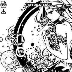 Dropper applying pearlescent hydrating serum to cheekbone with glowing skin effect