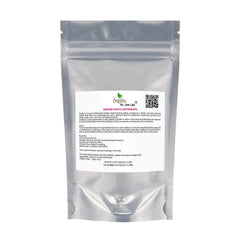 Sodium Cocoyl Isethionate in silver pouch with white label, brand name visible