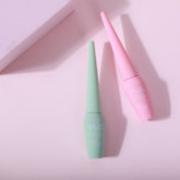 Matte liquid eyeliner, mint and pink bottles, PxLook brand name visible on bottles