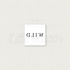 Detailed close-up of Gentle Wild Temporary Tattoos - Skin-Safe Set of 3