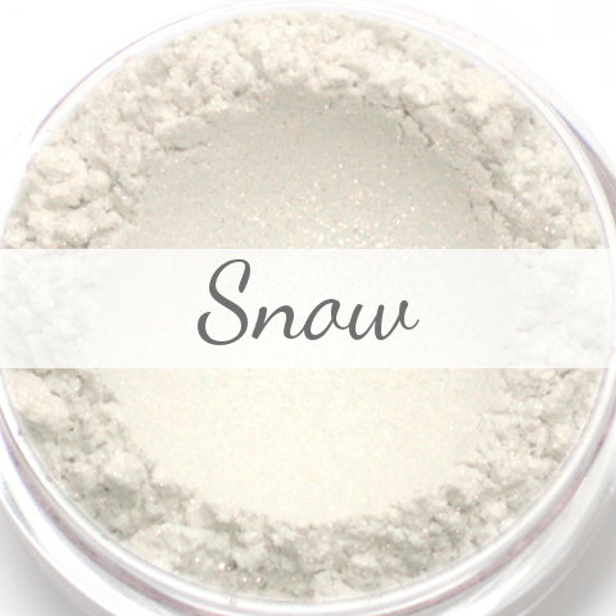 Main product view of Shimmery White Snow Natural Mineral Eyeshadow Sample