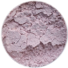 Single matte baby pink eyeshadow pan with smooth texture in minimalist round compact