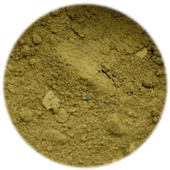 Single matte pistachio green eyeshadow pan with smooth powder finish in compact packaging