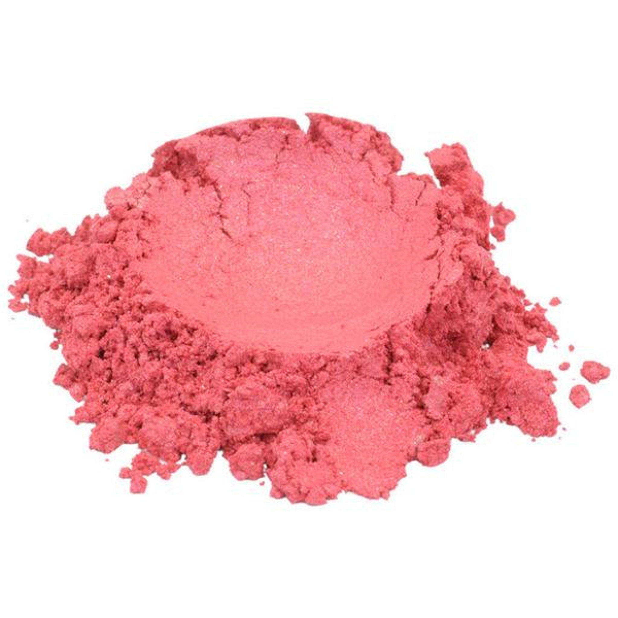 Packaging view of Shimmer Raspberry Pop Pink Red Mica Pigment Powder - 4 oz Cosmetic Grade Eyeshad