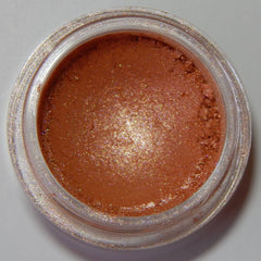 Gold Blush eye shadow compact with shimmering metallic finish and smooth pressed powder texture