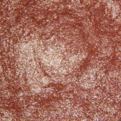 Single pan of Peach Drift eyeshadow with soft matte finish in warm peachy-pink tone