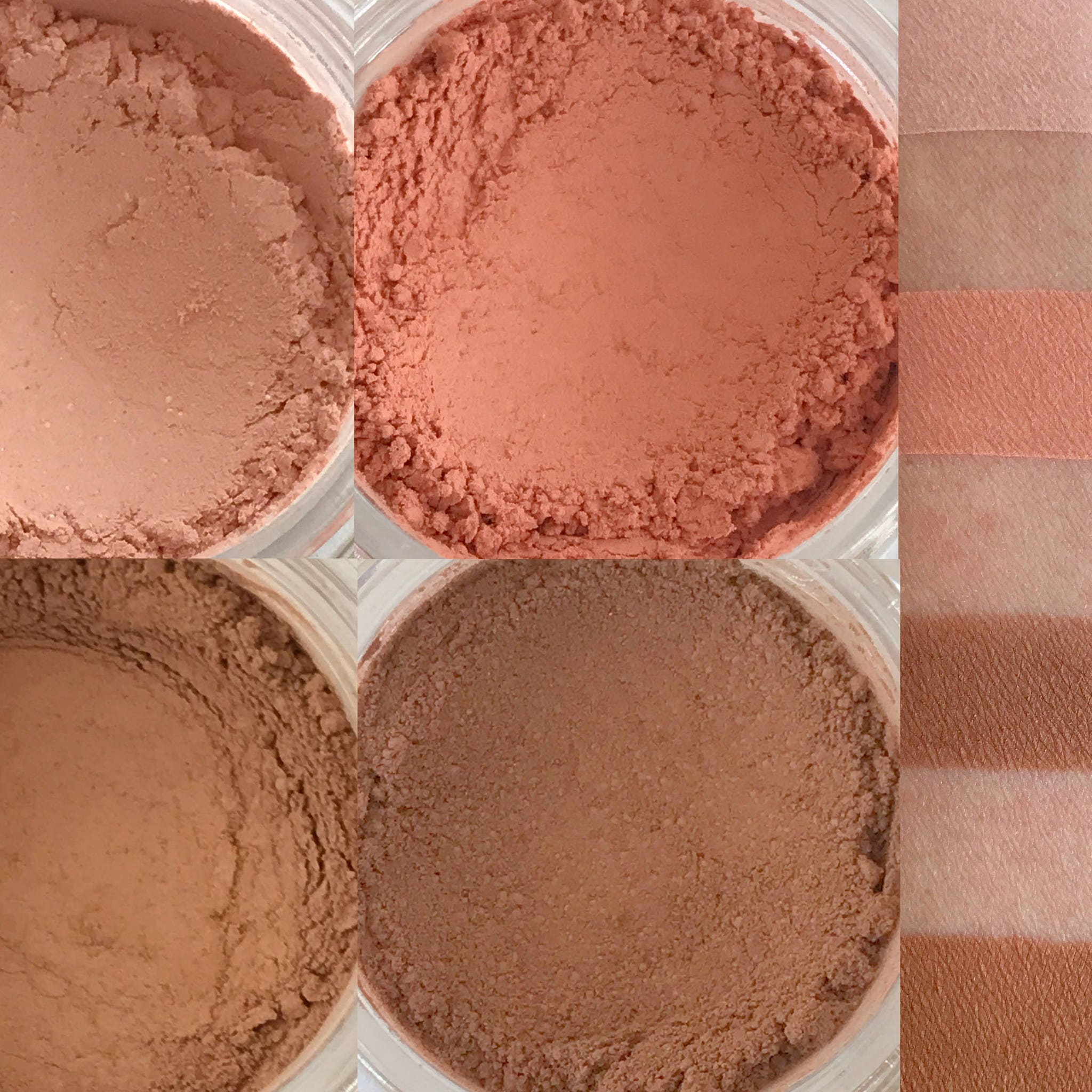 Alternative angle of Vegan Matte Mocha Eyeshadow  Eyeliner