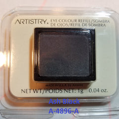 Vintage Artistry powder eye shadow palette with seven discontinued shades of gray and pink in rectangular pans