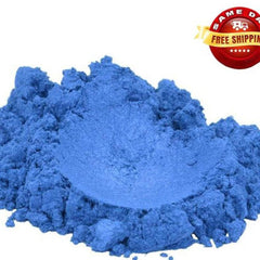 Main product view of Sapphire Blue Mica Pigment Powder - 4 oz Cosmetic Grade Eyeshadow