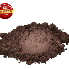 Main product view of Swiss Chocolate Luxury Dark Brown Mica Powder - 4 oz Cosmetic Grade Eyeshadow