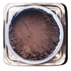 Main product view of Ultimo Minerals Deep Chocolate Brown Loose Eye Shadow - Matte Natural  Gluten-Fr
