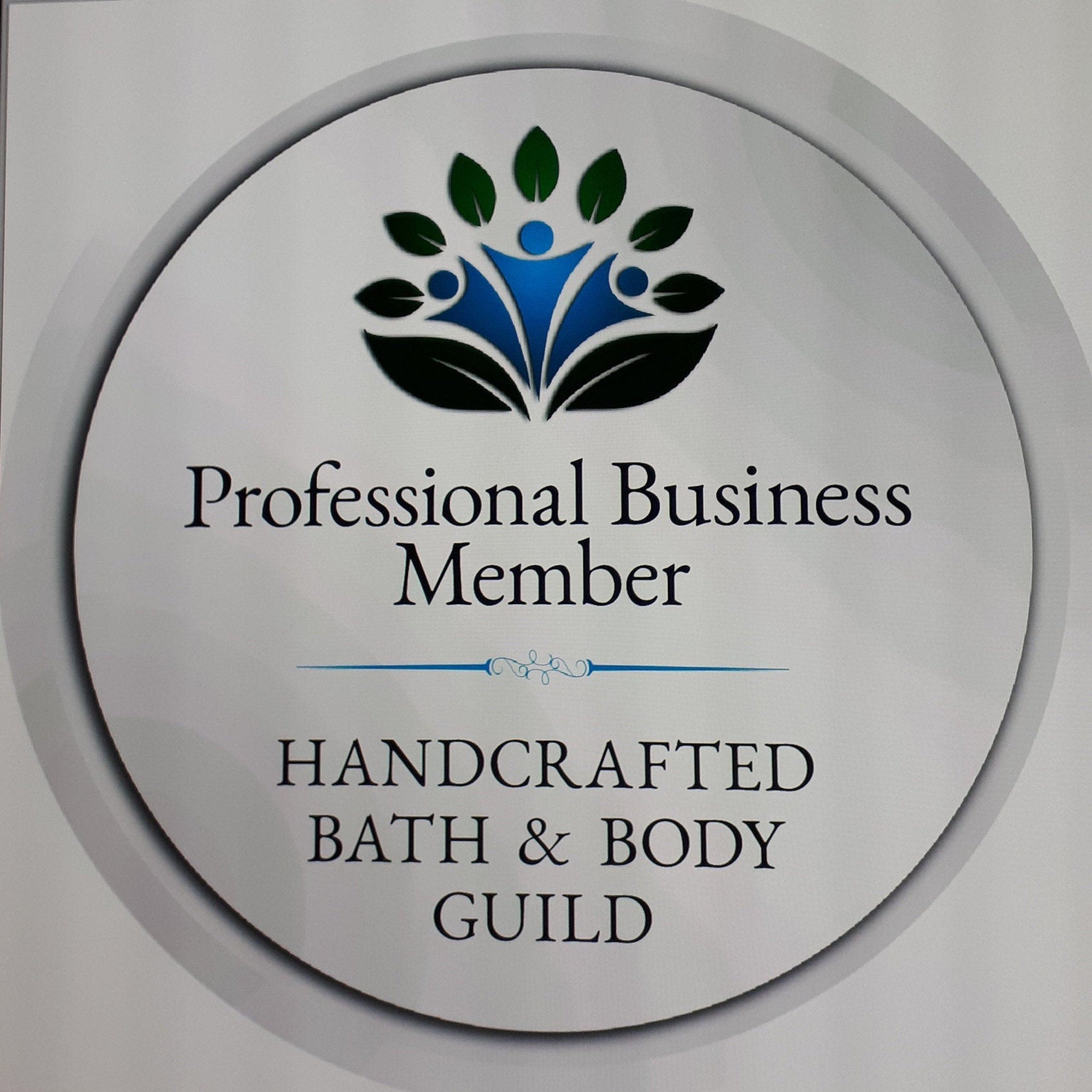 Professional Business Member badge with green, blue, and black graphic on white background