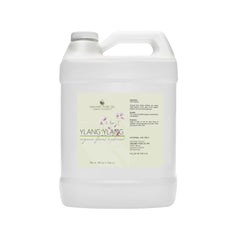 Toner bottle, white plastic jug with handle, Organic Pure Oil brand label
